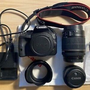canon eos 100d dslr camera with two lens! Best offer